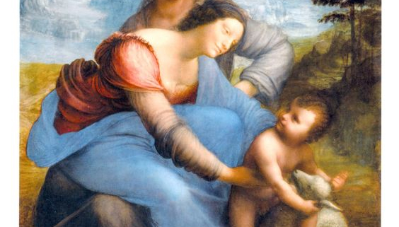 A Virgem e Menino com Santa Ana- Leonardo da Vinci